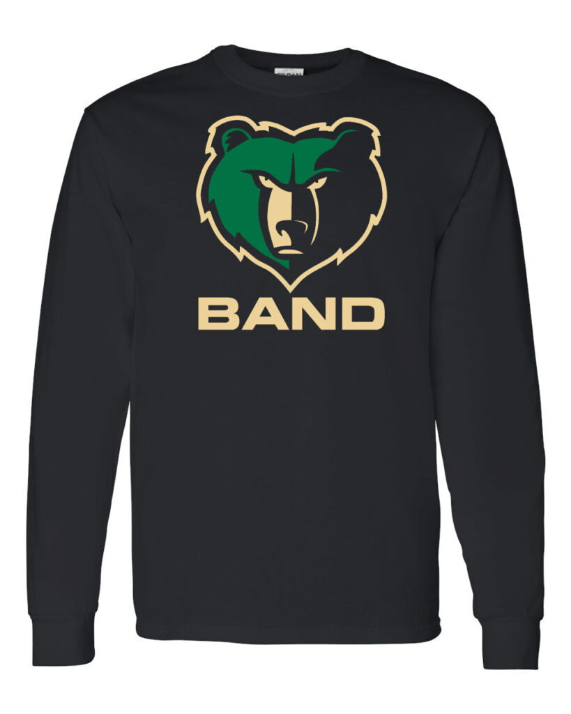 long sleeve band shirt